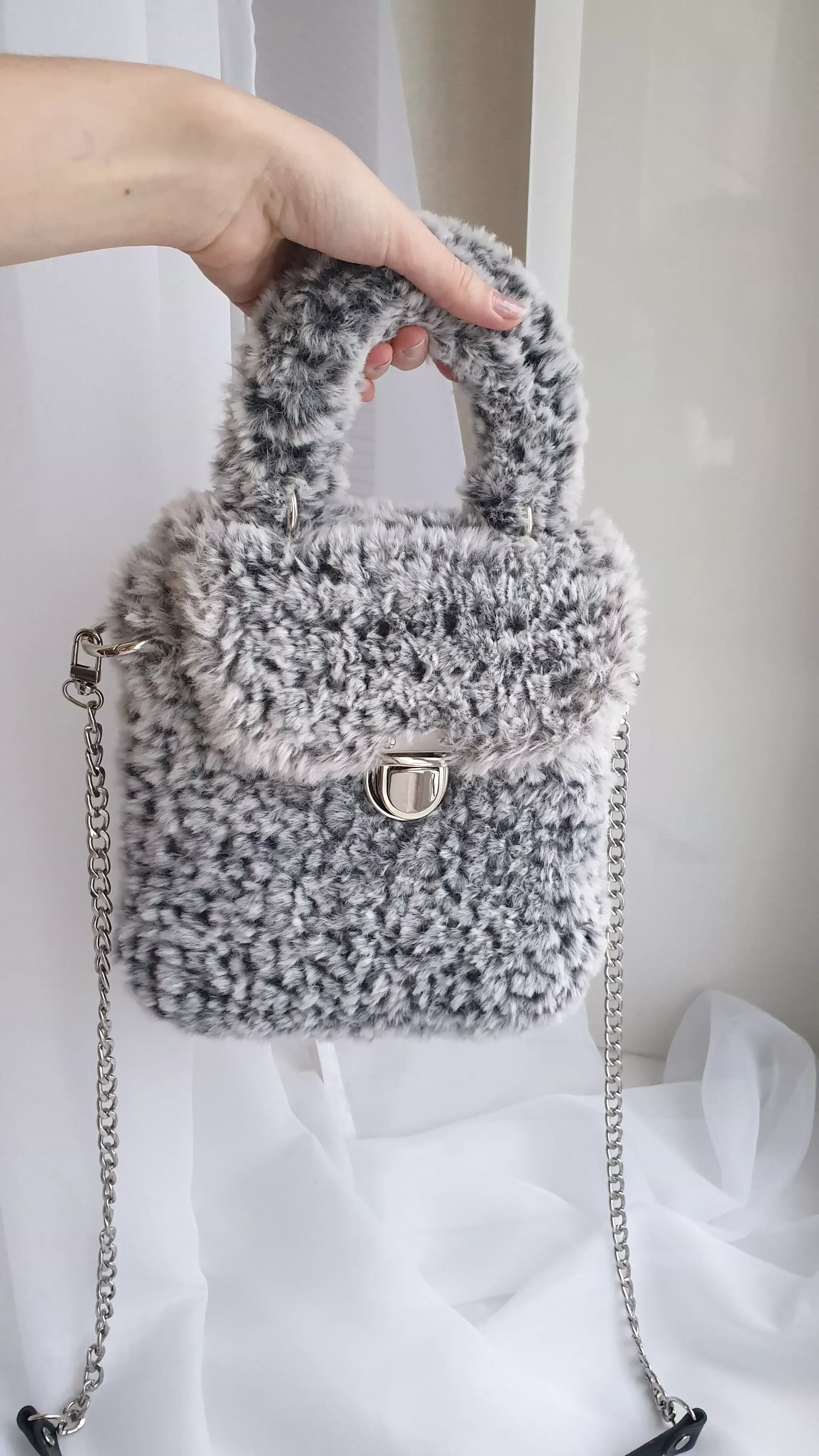 Вязаная сумка TEDDYBAG  