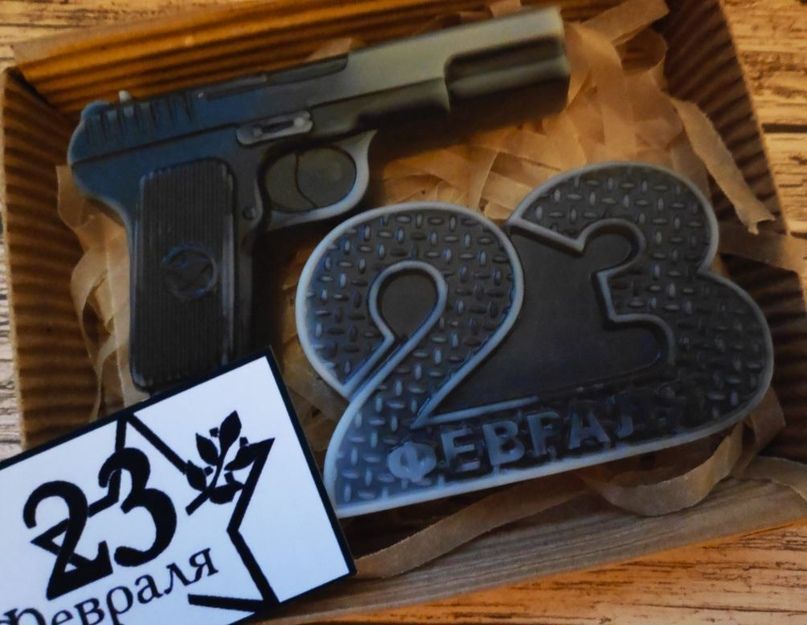 Подарочный набор из мыла "23 февраля" 